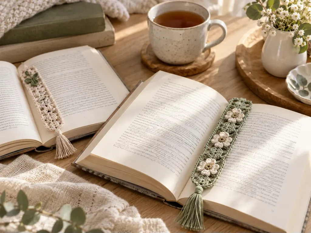 Bookmarks crochet projects